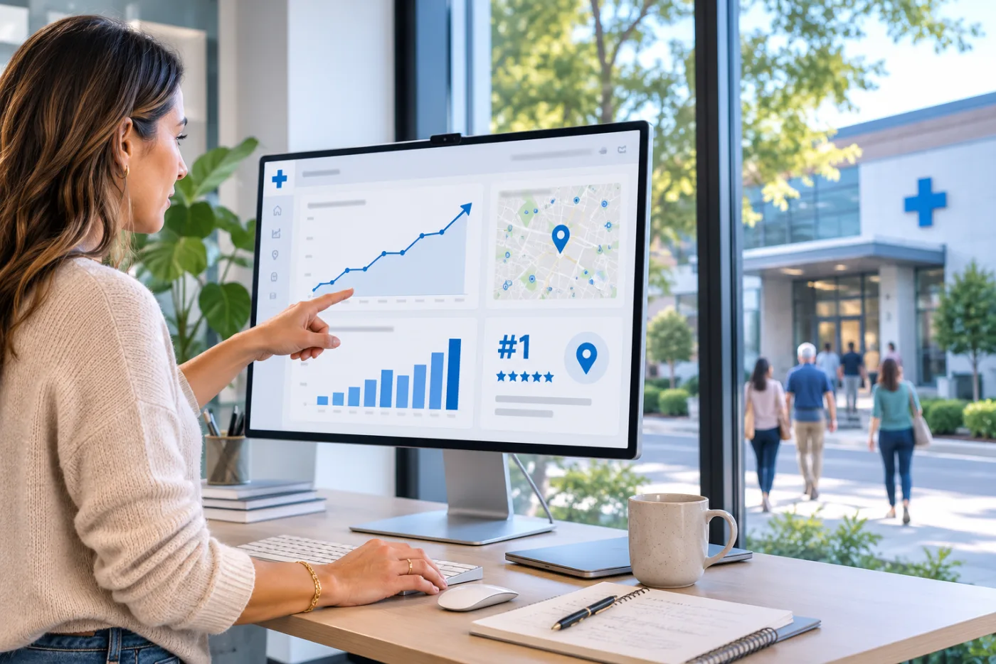 Healthcare growth dashboard