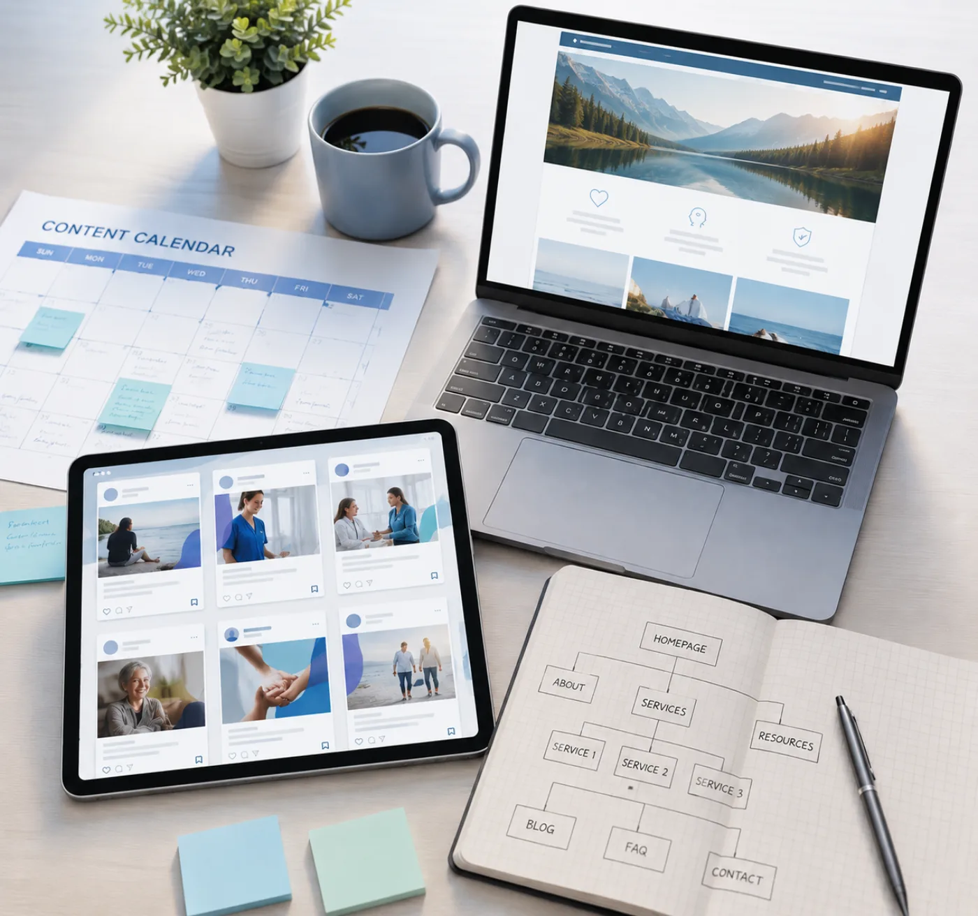 Healthcare brand campaign