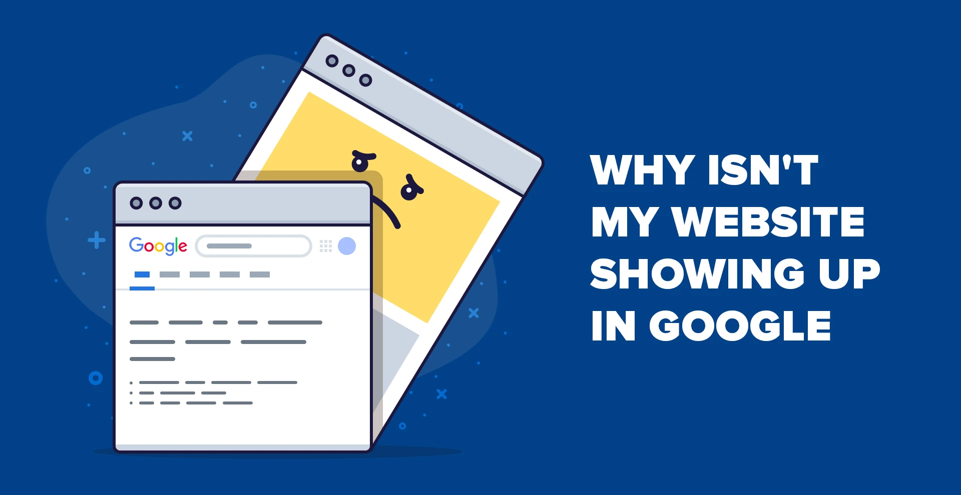 Website Not Showing Up On Google